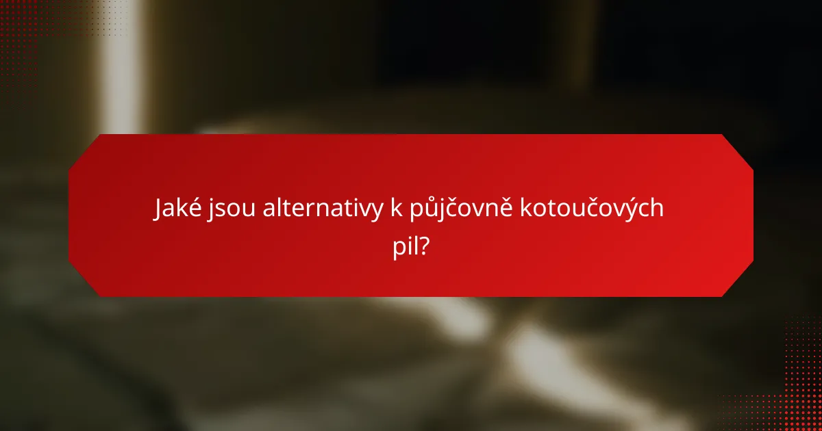 Jaké jsou alternativy k půjčovně kotoučových pil?