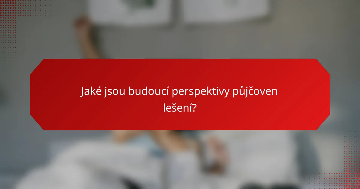 Jaké jsou budoucí perspektivy půjčoven lešení?